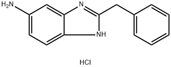 2-Benzyl-1H-benzoimidazol-5-ylaminedihydrochloride,1185300-53-1,结构式