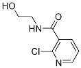 2-Chloro-N-(2-hydroxyethyl)nicotinamide,,结构式