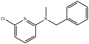 N-Benzyl-6-chloro-N-methyl-2-pyridinamine Struktur