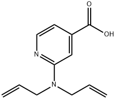 2-(Diallylamino)isonicotinic acid Structure