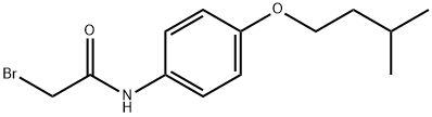 2-Bromo-N-[4-(isopentyloxy)phenyl]acetamide Structure