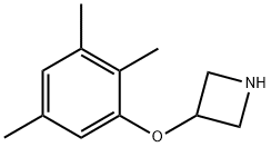 3-(2,3,5-Trimethylphenoxy)azetidine Struktur