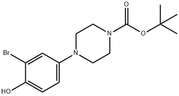 1171917-94-4 4-(4-Boc-piperazino-1-yl)-2-bromophenol