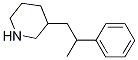 3-(2-Phenylpropyl)piperidine 化学構造式