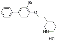1220029-12-8 3-{2-[(3-Bromo[1,1'-biphenyl]-4-yl)oxy]-ethyl}piperidine hydrochloride