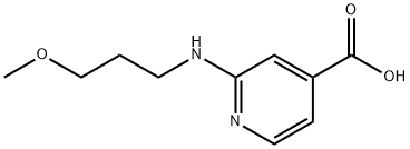 2-[(3-Methoxypropyl)amino]isonicotinic acid,1094292-11-1,结构式