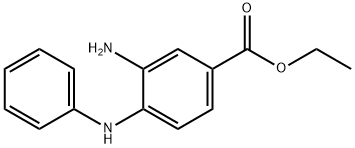 Ethyl 3-amino-4-anilinobenzoate,68765-57-1,结构式