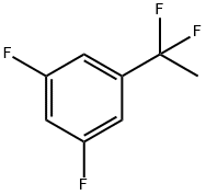1-(1,1-Difluoroethyl)-3,5-difluorobenzene Struktur