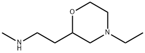 [2-(4-乙基吗啉-2-基)乙基]甲胺,1217862-96-8,结构式