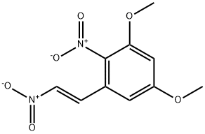 1,5-二甲氧基-2-硝基-3-[(E)-2-硝基乙烯基]苯,1269920-28-6,结构式