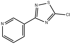 3-(5-Chloro-[1,2,4]thiadiazol-3-yl)-pyridine,887623-90-7,结构式