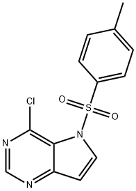 4-Chloro-5-tosyl-5H-pyrrolo[3,2-d]pyrimidine|4-氯-5-对甲苯磺酰基-5H-吡咯并[3,2-D]嘧啶