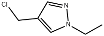 4-(Chloromethyl)-1-ethyl-1H-pyrazole hydrochloride Structure