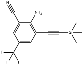 1221792-67-1 2-Amino-5-(trifluoromethyl)-3-[2-(trimethylsilyl)-ethynyl]benzenecarbonitrile