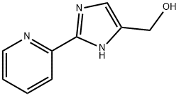 4-Hydroxymethyl-2-pyridin-2-yl-3H-imidazole Struktur
