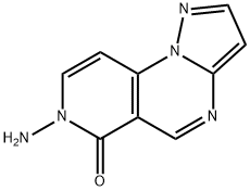 7-氨基吡唑并[1,5-A]吡啶并[3,4-E]嘧啶-6(7H)-酮, 180904-95-4, 结构式