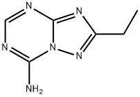 2-Ethyl[1,2,4]triazolo[1,5-a][1,3,5]triazin-7-amine Struktur
