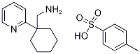(1-(Pyridin-2-yl)cyclohexyl)methanamine tosylate salt Struktur