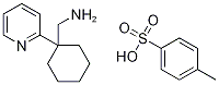 (1-(Pyridin-2-yl)cyclohexyl)methanamine tosylate salt 化学構造式