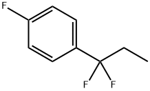1-(1,1-Difluoropropyl)-4-fluorobenzene Structure