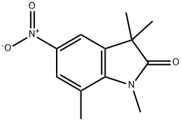 1,3,3,7-Tetramethyl-5-nitro-1,3-dihydro-2H-indol-2-one|1,3,3,7-四甲基-5-硝基-1,3-二氢-2H-吲哚-2-酮