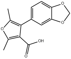 104794-31-2 4-(1,3-苯并二唑-5-基)-2,5-二甲基-3-呋喃甲酸