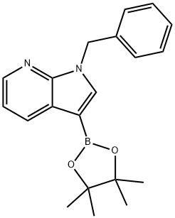 1-Benzyl-3-(4,4,5,5-tetramethyl-[1,3,2]dioxaborolan-2-yl)-1H-pyrrolo[2,3-b]pyridine|1-Benzyl-3-(4,4,5,5-tetramethyl-[1,3,2]dioxaborolan-2-yl)-1H-pyrrolo[2,3-b]pyridine