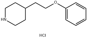 4-(2-PHENOXYETHYL)PIPERIDINE HYDROCHLORIDE Structure