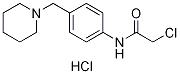 2-CHLORO-N-(4-PIPERIDIN-1-YLMETHYL-PHENYL)-ACETAMIDE HYDROCHLORIDE|2-氯-N-[4-(1-哌啶基甲基)苯基]-乙酰胺盐酸盐(1:1)