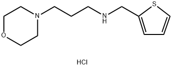 (3-MORPHOLIN-4-YL-PROPYL)-THIOPHEN-2-YLMETHYL-AMINE DIHYDROCHLORIDE,1147190-90-6,结构式