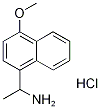 1-(4-METHOXY-NAPHTHALEN-1-YL)-ETHYLAMINEHYDROCHLORIDE