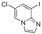 6-chloro-8-iodoimidazo[1,2-a]pyridine 结构式