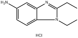 1,2-Diethyl-1H-benzoimidazol-5-ylaminedihydrochloride Structure