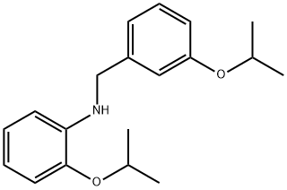 2-Isopropoxy-N-(3-isopropoxybenzyl)aniline Structure