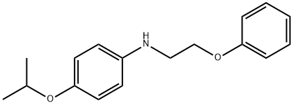 4-Isopropoxy-N-(2-phenoxyethyl)aniline Structure