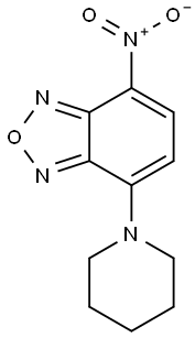 4-Nitro-7-piperidin-1-yl-2,1,3-benzoxadiazole Structure