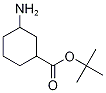 cis + trans t-Butyl-3-aminocyclohexane carboxylate Struktur