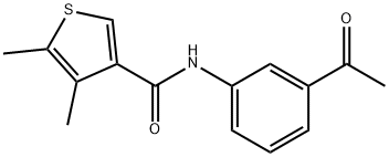 895920-82-8 N-(3-乙酰苯基)-4,5-二甲基-噻吩-3-甲酰胺