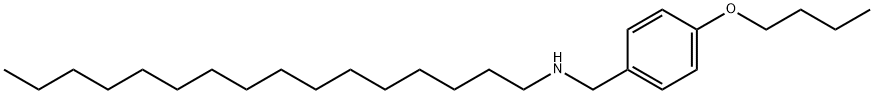 N-(4-Butoxybenzyl)-1-hexadecanamine,1040689-22-2,结构式