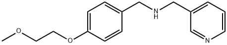 N-[4-(2-Methoxyethoxy)benzyl](3-pyridinyl)-methanamine Struktur