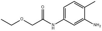 N-(3-amino-4-methylphenyl)-2-ethoxyacetamide 结构式