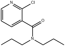 2-chloro-N,N-dipropylnicotinamide Struktur