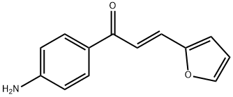 (E)-1-(4-氨基苯基)-3-呋喃-2-基-丙-2-烯-1-酮 结构式