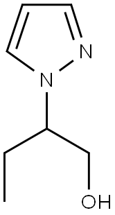 2-(1H-pyrazol-1-yl)butan-1-ol 结构式
