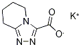 5,6,7,8-テトラヒドロ[1,2,4]トリアゾロ[4,3-A]ピリジン-3-カルボン酸カリウム 化学構造式
