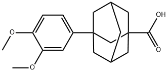 3-(3,4-dimethoxyphenyl)adamantane-1-carboxylic acid|3-(3,4-二甲氧苯基)-1-金刚烷甲酸