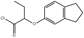 2-(2,3-dihydro-1H-inden-5-yloxy)butanoyl chloride|2-(2,3-二氢-1H-茚-5-氧基)丁酰氯化物