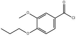 3-methoxy-4-propoxybenzoyl chloride Structure