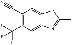 1190198-32-3 2-Methyl-5-(trifluoromethyl)-1,3-benzothiazole-6-carbonitrile