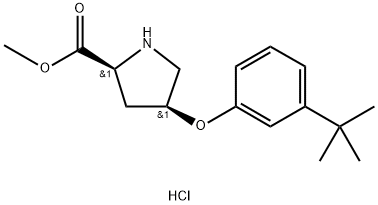 1354487-90-3 Methyl (2S,4S)-4-[3-(tert-butyl)phenoxy]-2-pyrrolidinecarboxylate hydrochloride